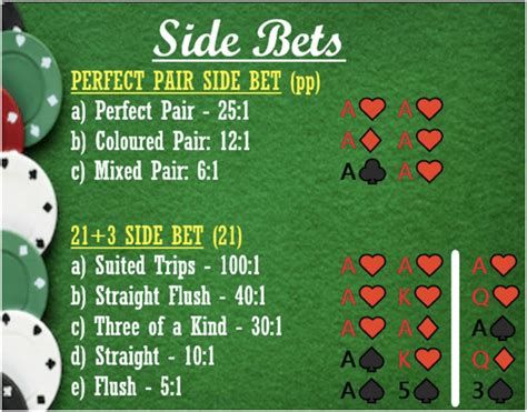 side bets blackjack